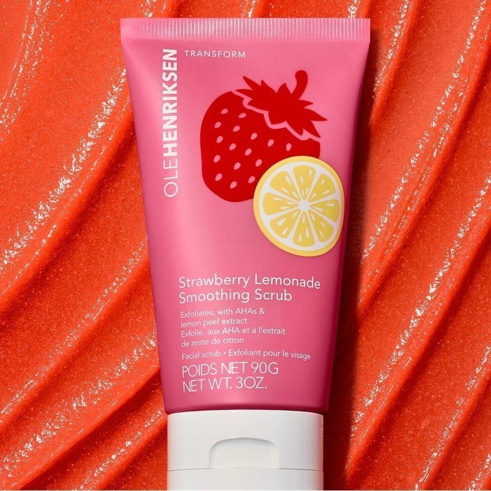 NWT Ole Henriksen Strawberry Lemonade Smoothing Scrub 3oz large